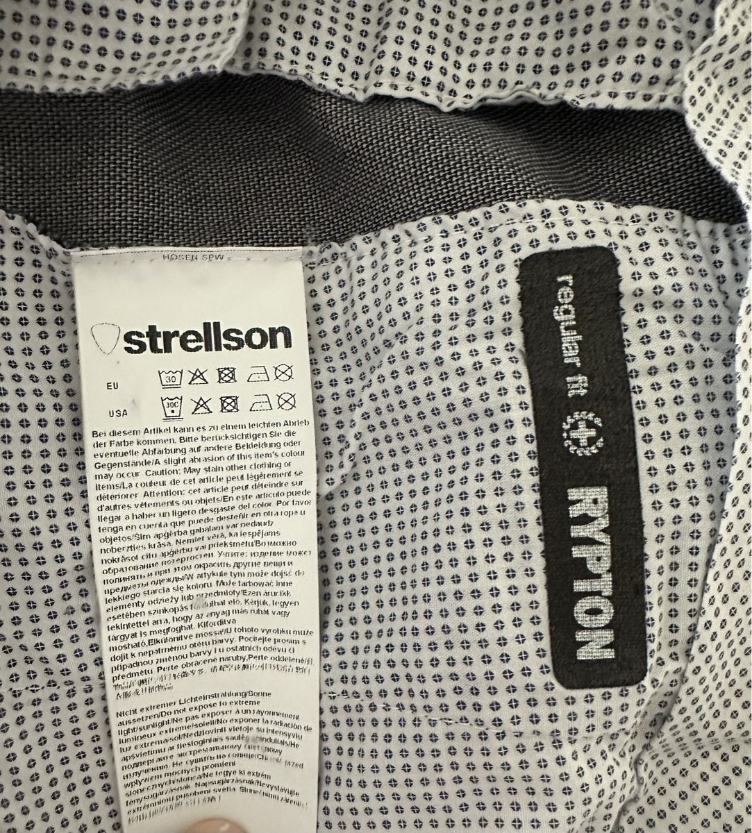 Strellson Pantaloni: Strellson Hose grau Gr. 34/32 Regular Fit – Nuovo (secondo la descrizione) da Zürich venduto da Herbion1 5