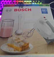 Bosch Handmixer inkl. Stabmixeraufsatz weiss neuwertig