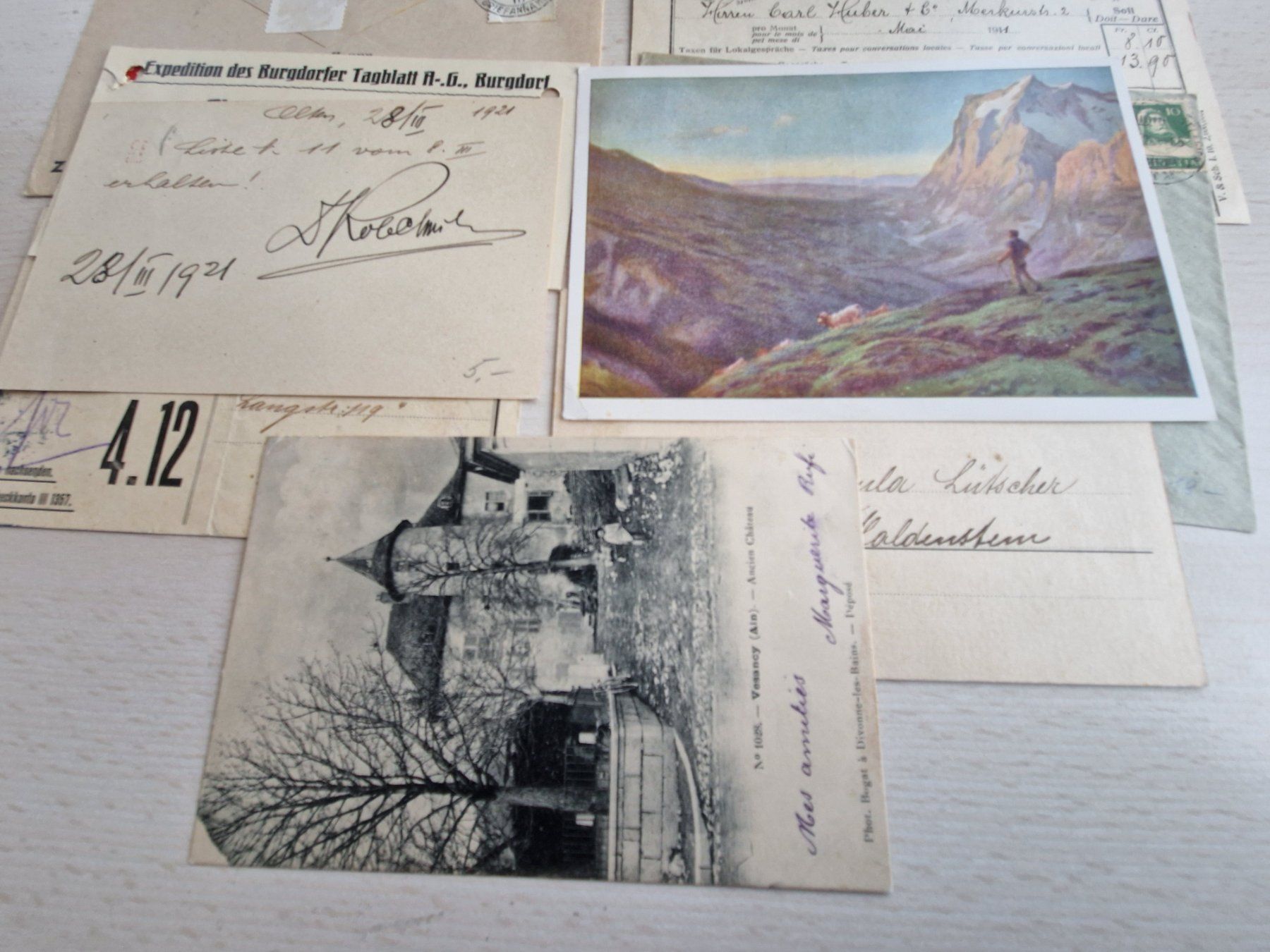 Tous les timbres: Fundgrube CH, Postkarten und Sonstiges, ab 1.- – D'occasion à Burgdorf par Glossy01 2