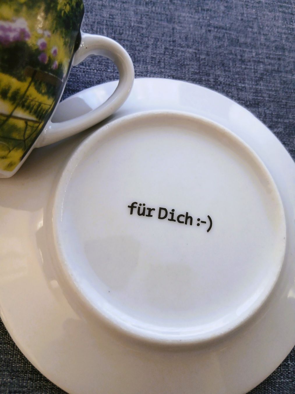 Tazze: Espresso-Tasse "Das Leben geniessen" – Usato da Flawil venduto da Lakota22 3