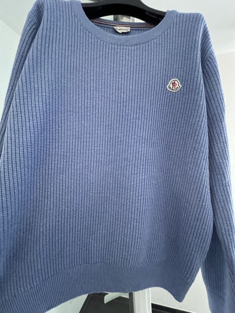 Moncler Maglioni & Felpe: Moncler Pullover blau aus Baumwolle Gr. M – Nuovo (secondo la descrizione) da Winterthur venduto da ChicMarkt 3