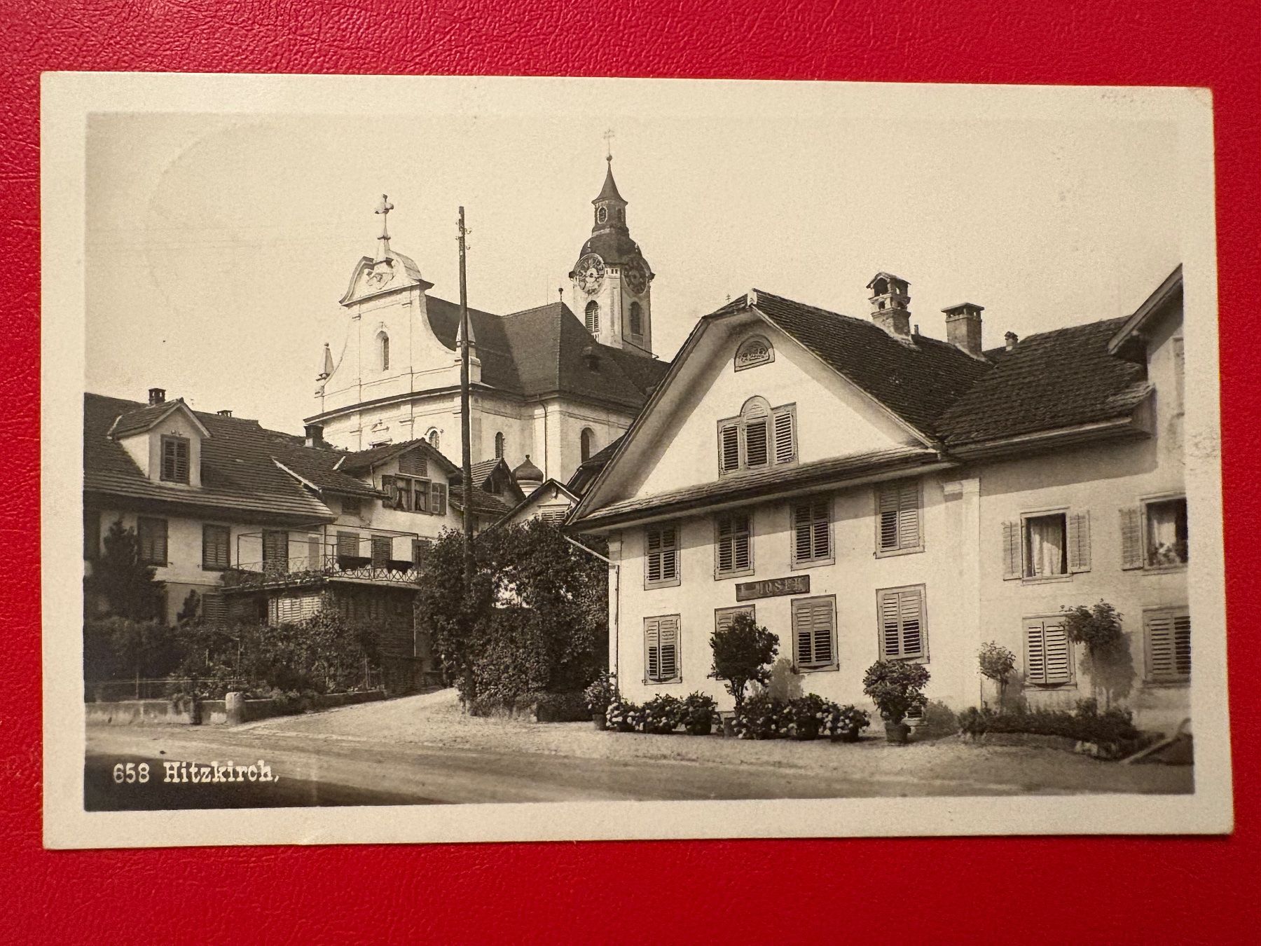 Cartoline postali: 1933 // Hitzkirch – Usato da St-Légier-Chiésaz venduto da Theo006