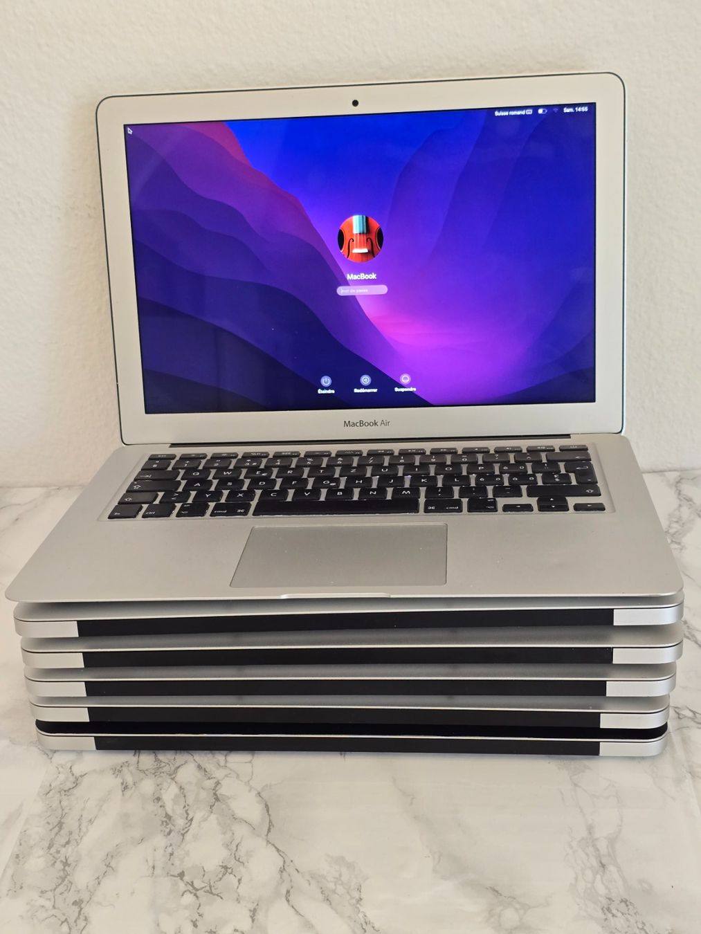 Apple Notebooks: 6 x MacBook Air |i5 |SSD|Bonnes batteries – Gebraucht aus Renens VD von MTD2211