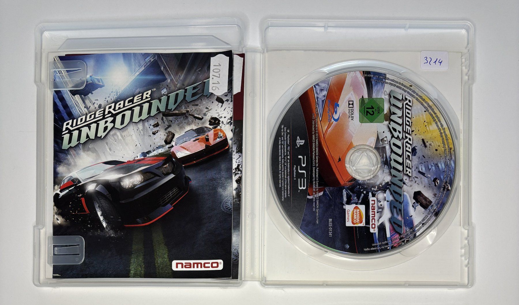 Giochi: PS3 - Ridge Racer Unbounded – Usato da Allschwil venduto da Bullach 1