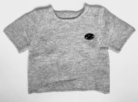 Y2K ADER ERROR Grey Knit Wool Blend