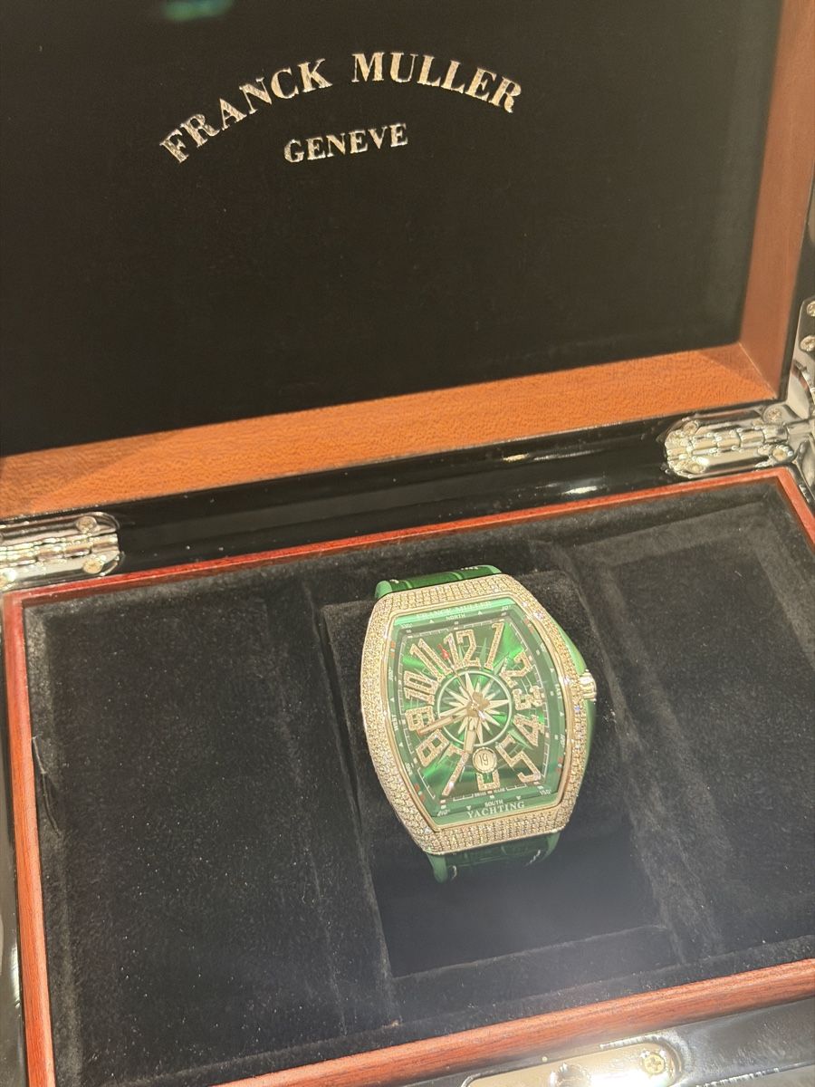 Franck Muller Orologi: Franck Muller Yachting Custom Diamonds Full Set – Usato da Cressier NE venduto da mat_h76s 2