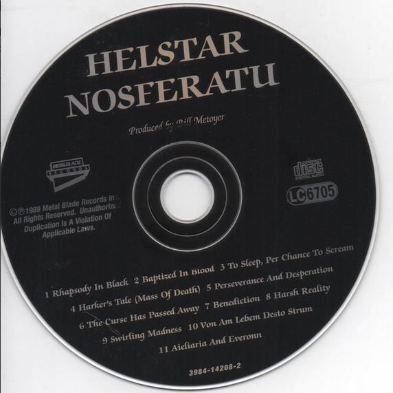 CD: Helstar - Nosferatu – Usato da St-Cergue venduto da VeganWarrior 1