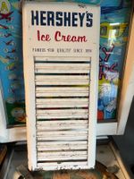 ALTES VERKAUFSDISPLAY SCHILD HERSHEY CHOCOLATE