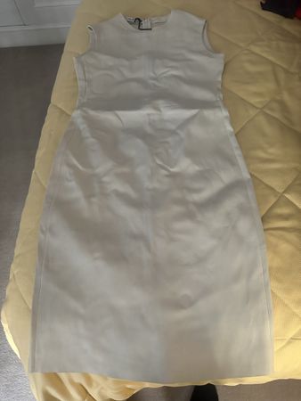 Prada Kleid aus Lammnappa weissGrösse s-xs