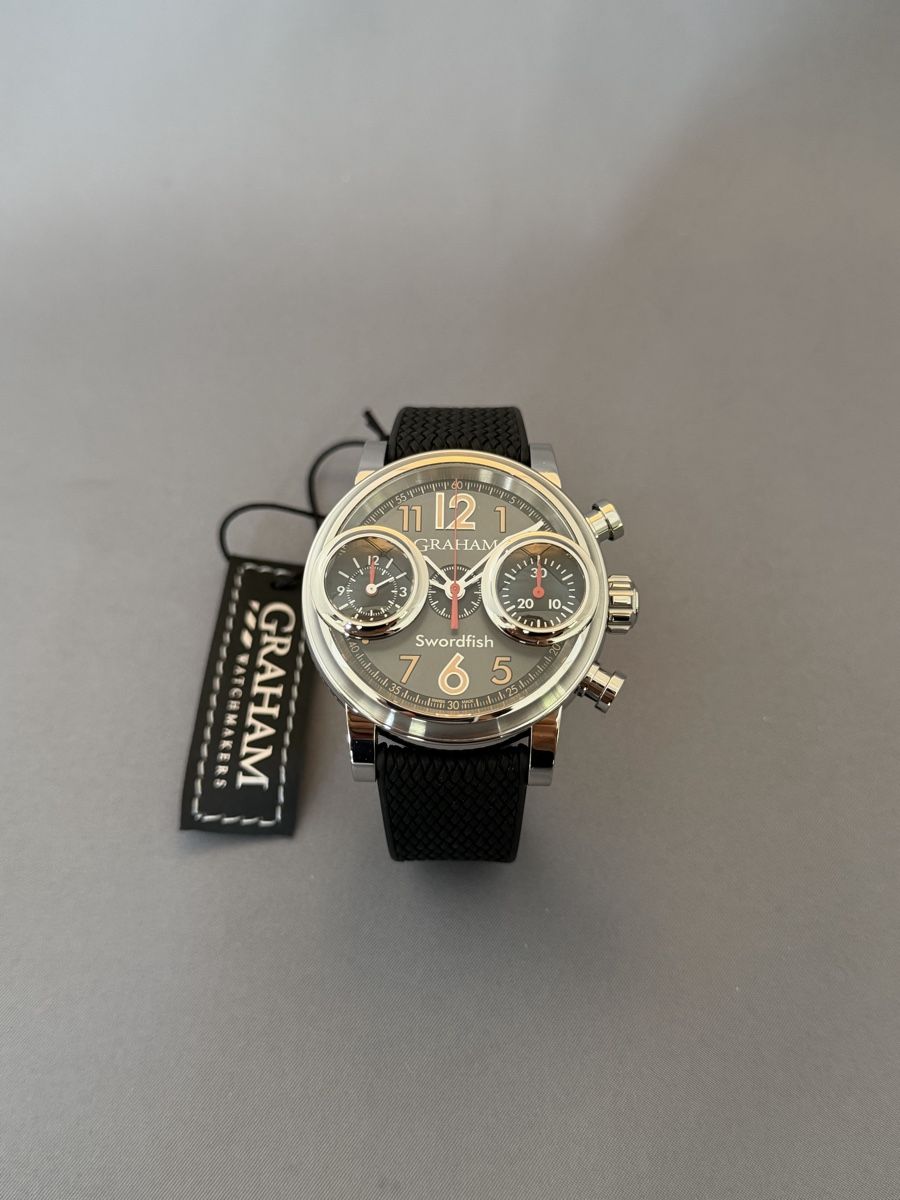 Graham Montres: Graham Swordfish Black – Neuf avec emballage d'origine à Nyon par GenevaLuxuryWatches
