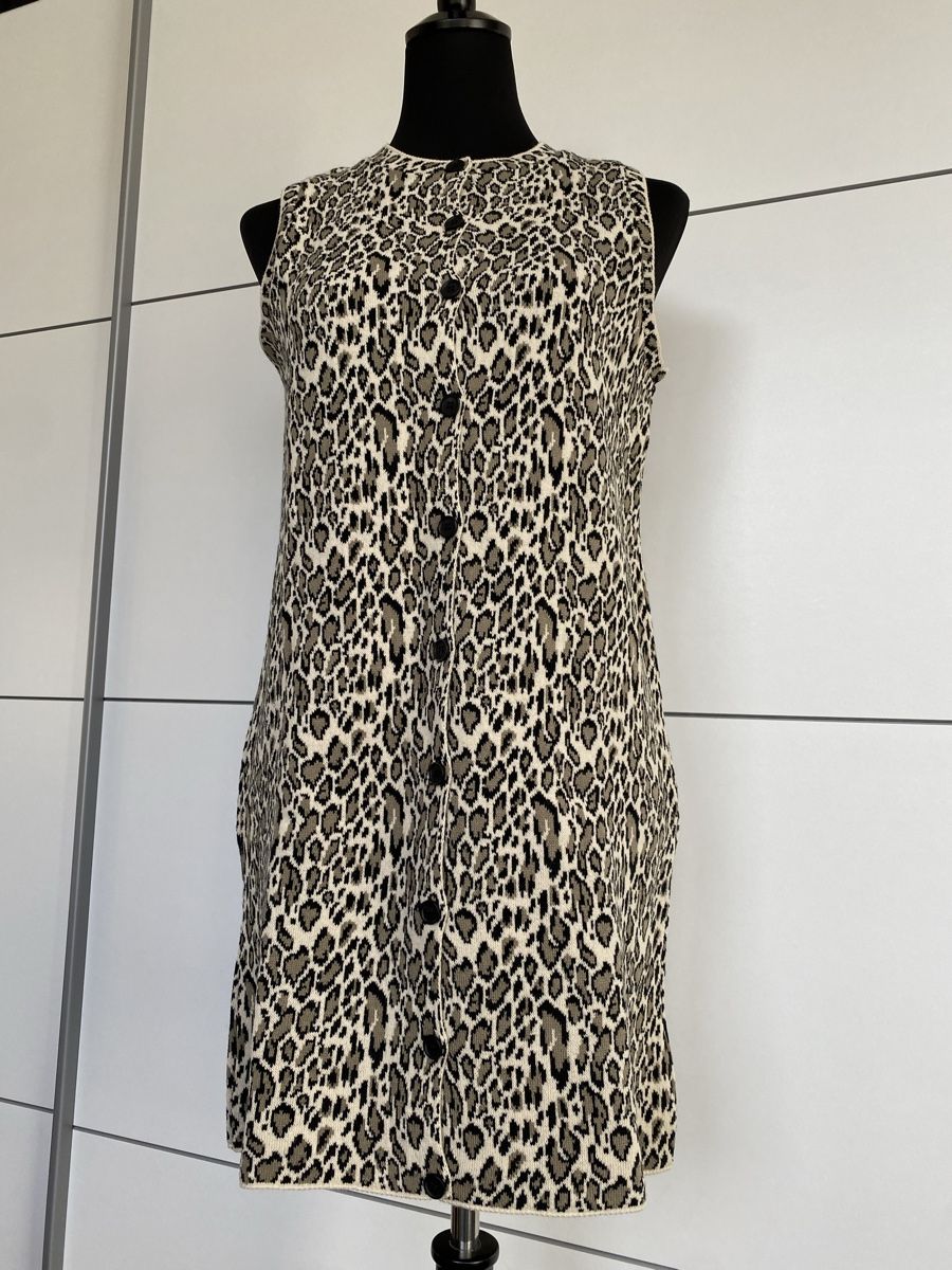 Kleider: Strick Kleid in Leoparden Muster Gr. M / Kleid – Neu (gemäss Beschreibung) aus Olten von ale_nb2x 1