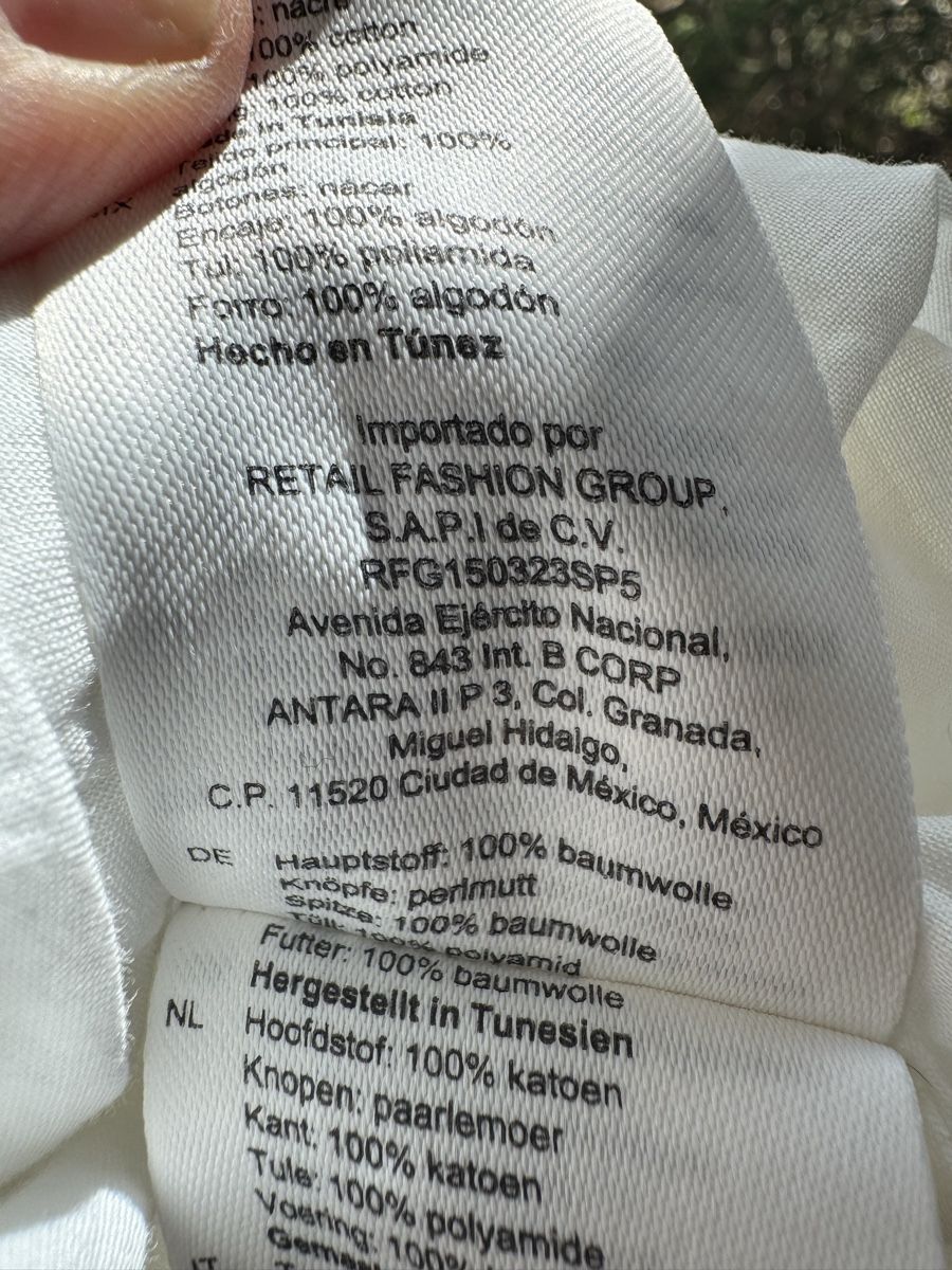 Sandro Vestiti: Sandro Dress White Lace Size 38 – Usato da Umiken venduto da RachelStenders 7