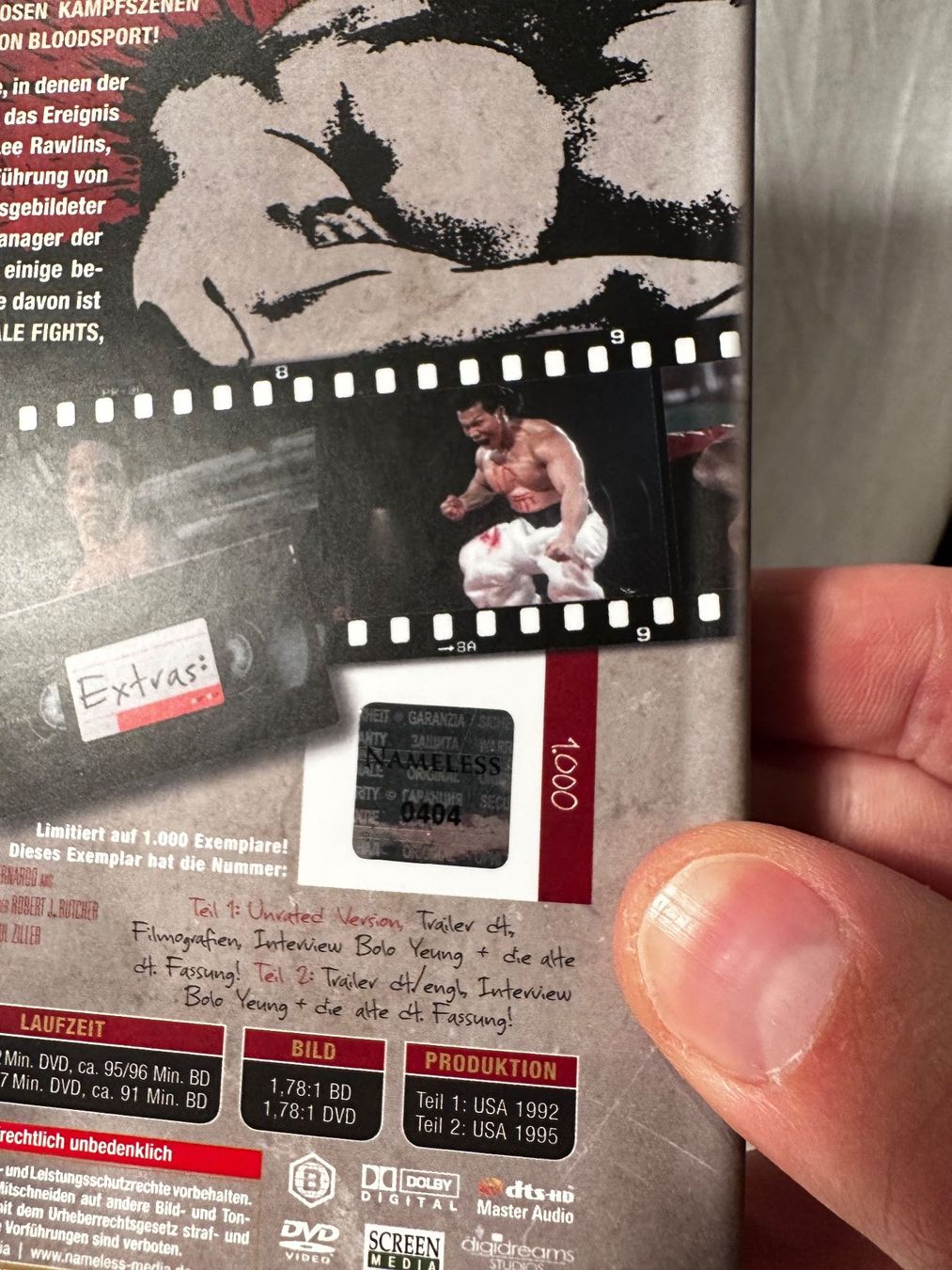 Tutti i DVDs: Shootfighter I+II Mediabook RAR – Usato da Zollikofen venduto da hekote 2