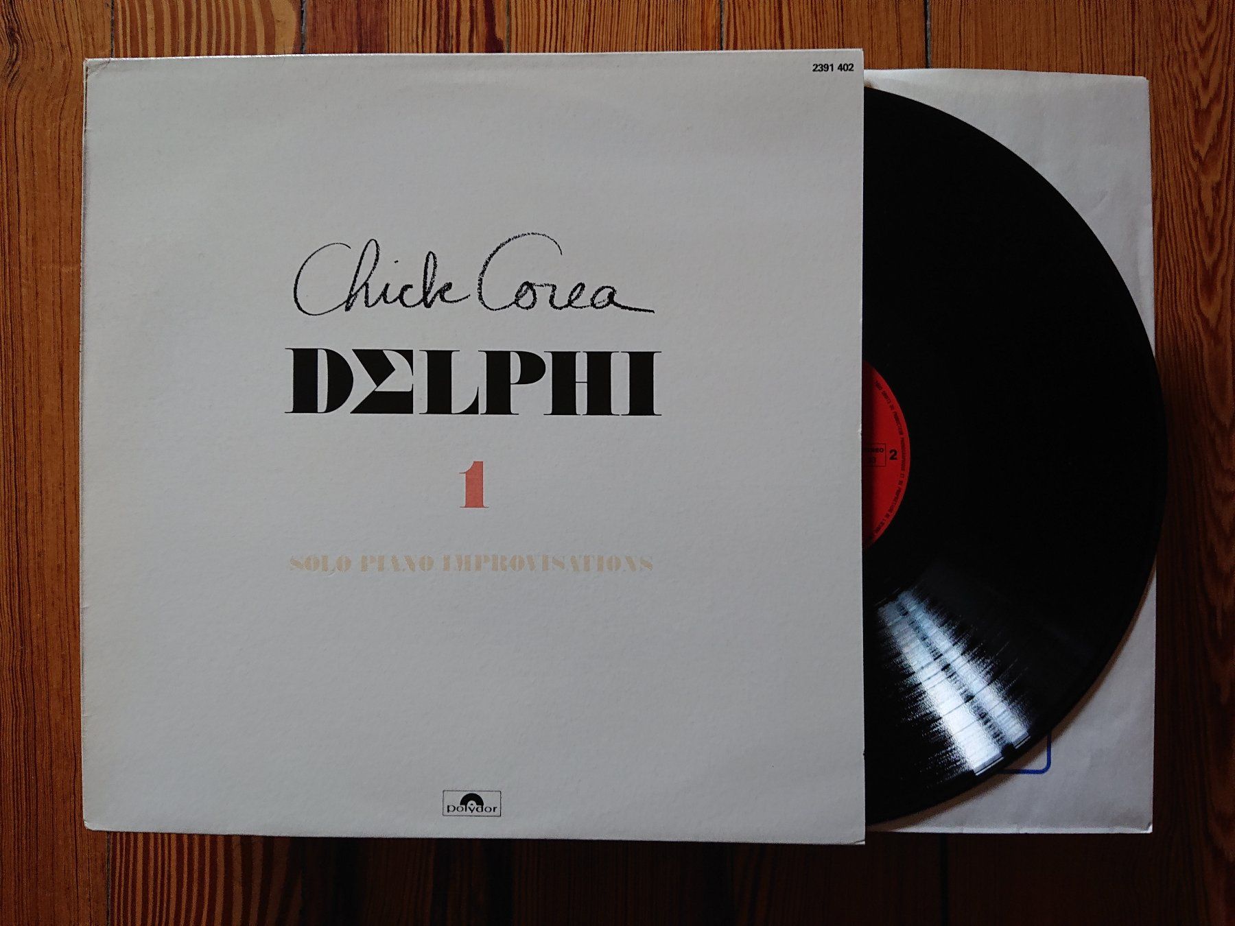 Schallplatten: CHICK COREA - Delphi 1 Solo Piano Improvisations (LP, 1979) – Gebraucht aus Genève von othhei