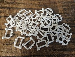 lego 4083 lot de 40 pièces White Bar 1 x 4 x 2 with Open