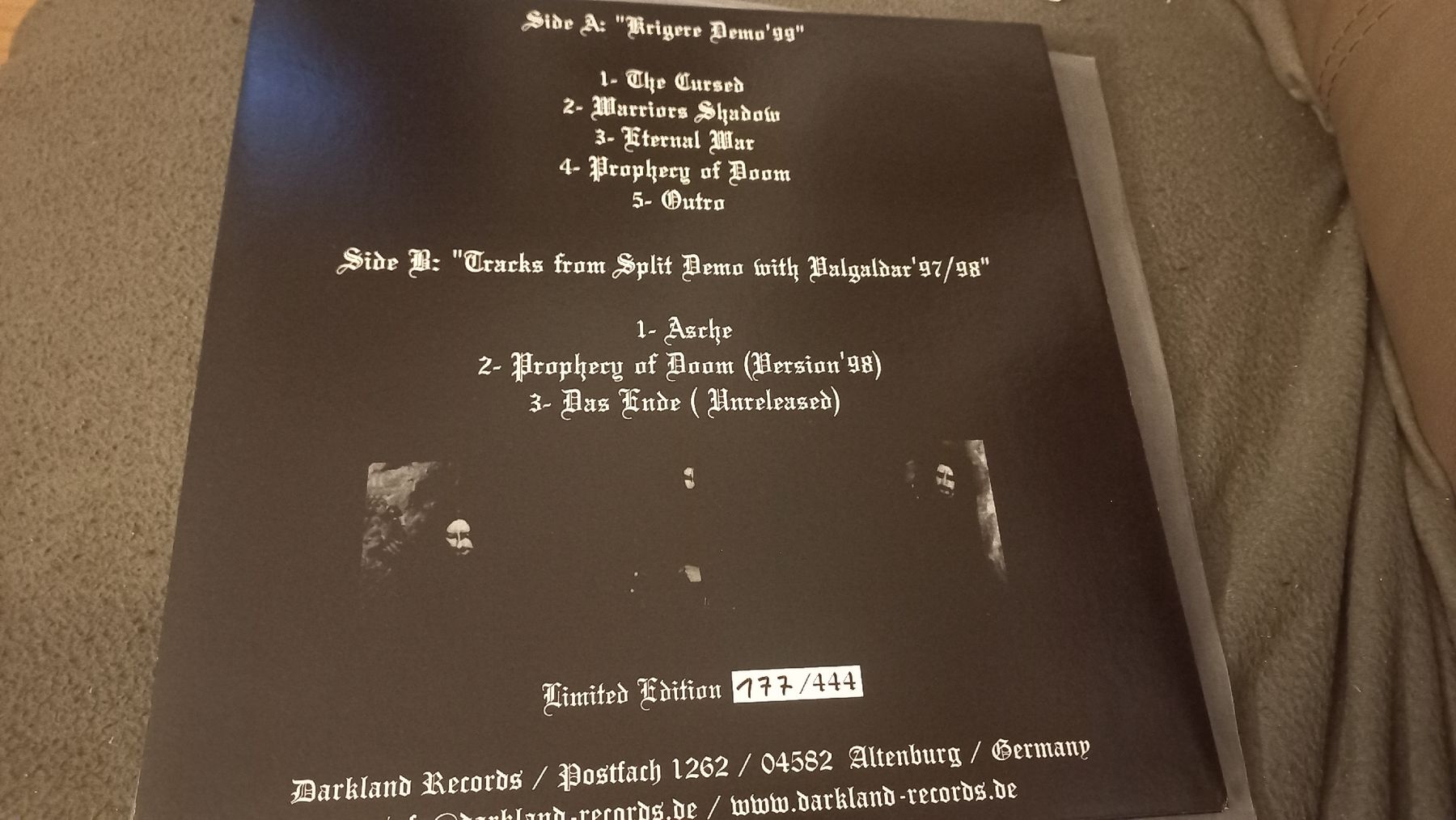 Schallplatten: ASKE-R.i.p Vinyl LP BLACK METAL – Gebraucht aus Olten von Donatello1984 1