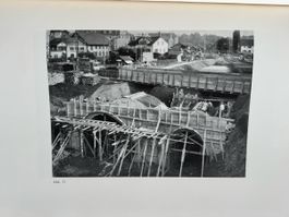 Umbau der linksufrigen Zürichseebahn. 1927 Lithos Baumberger