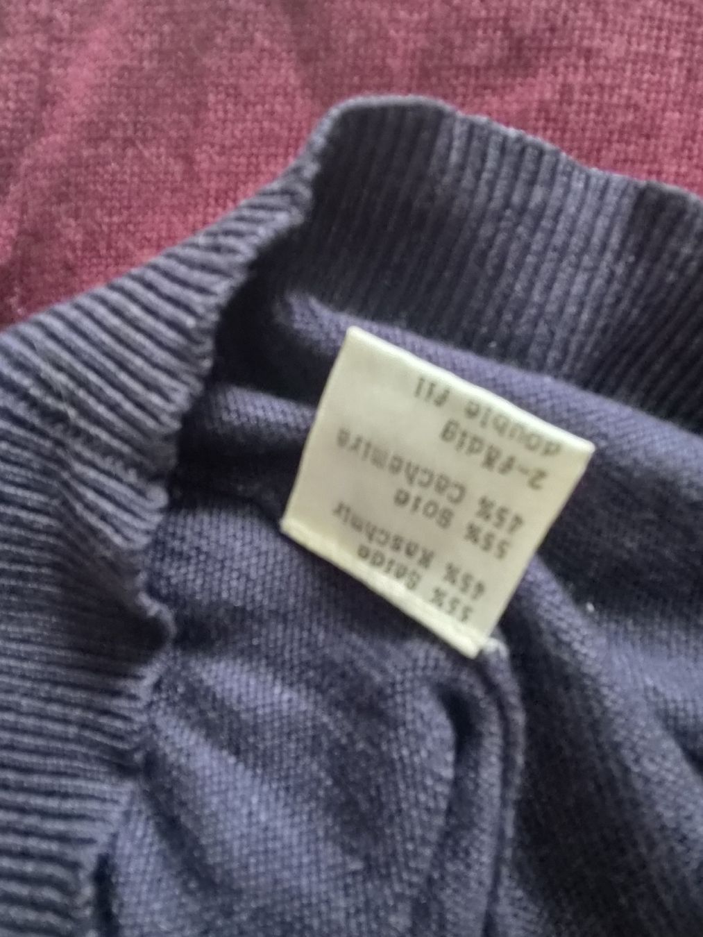 Maglioni & Felpe: Sergio Kaschmir/Seidenpullover Gr. M – Usato da Frenkendorf venduto da Moon111 3