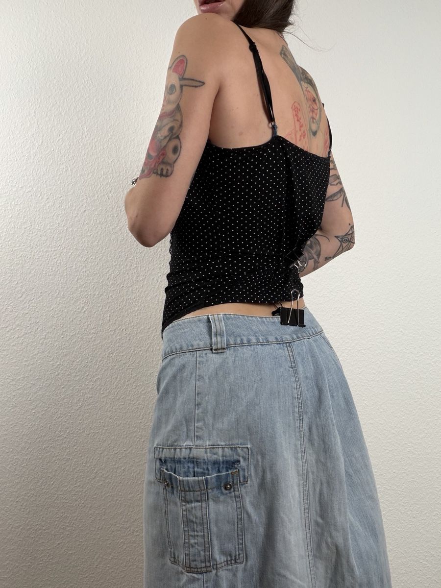 H&M Tops: H&M Top black white polka dots – D'occasion à Knonau par Grapesvintage 3