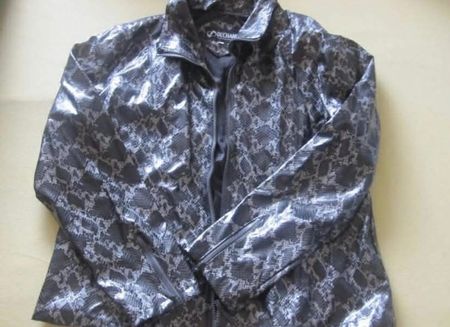 Schicke Übergangsjacke im Reptilienmuster, Grösse 40/M