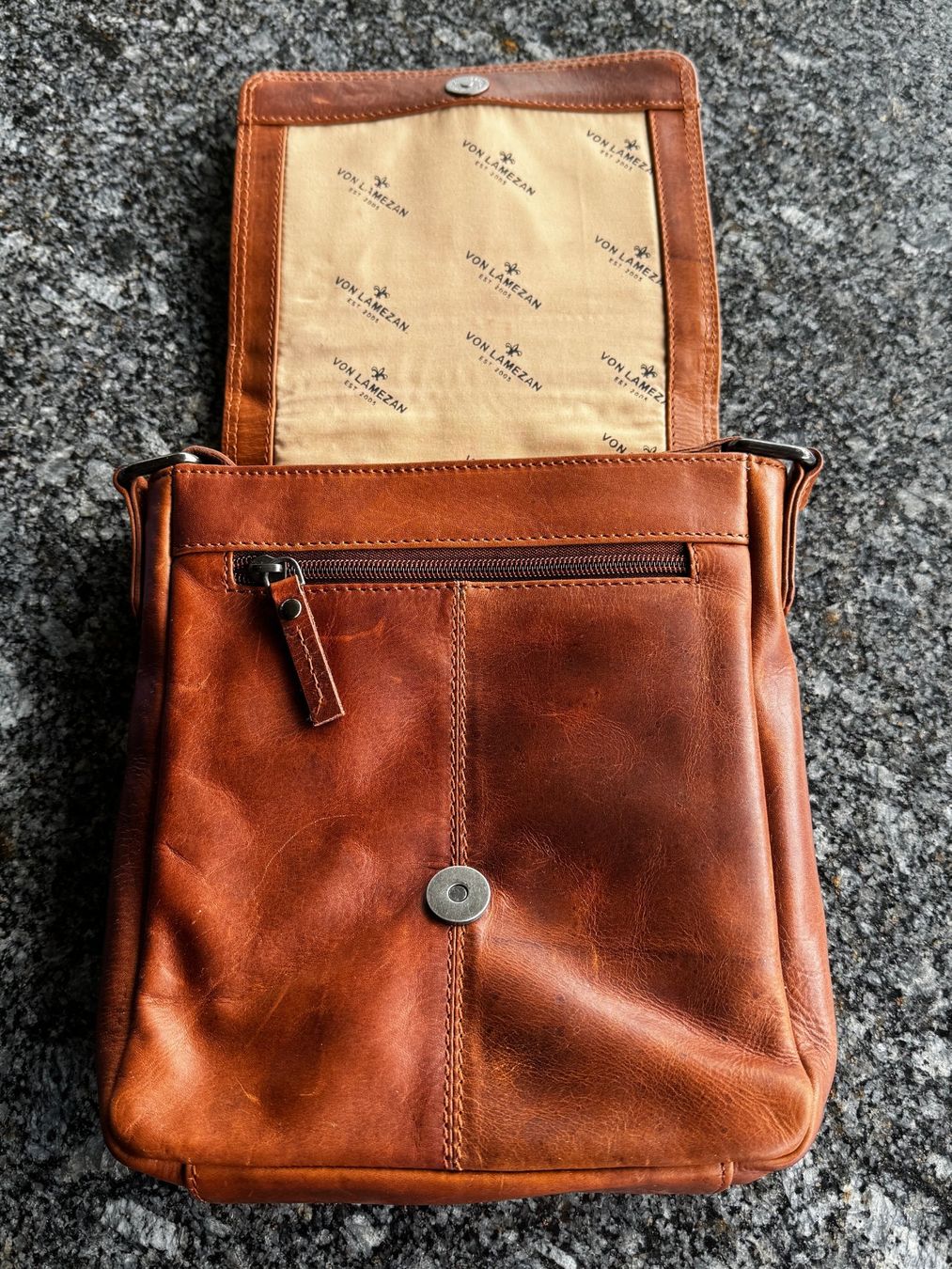 Sacs: Herren Umhängetasche Vintage Leder – Neuf (Voir description) à Birr par Calico 2