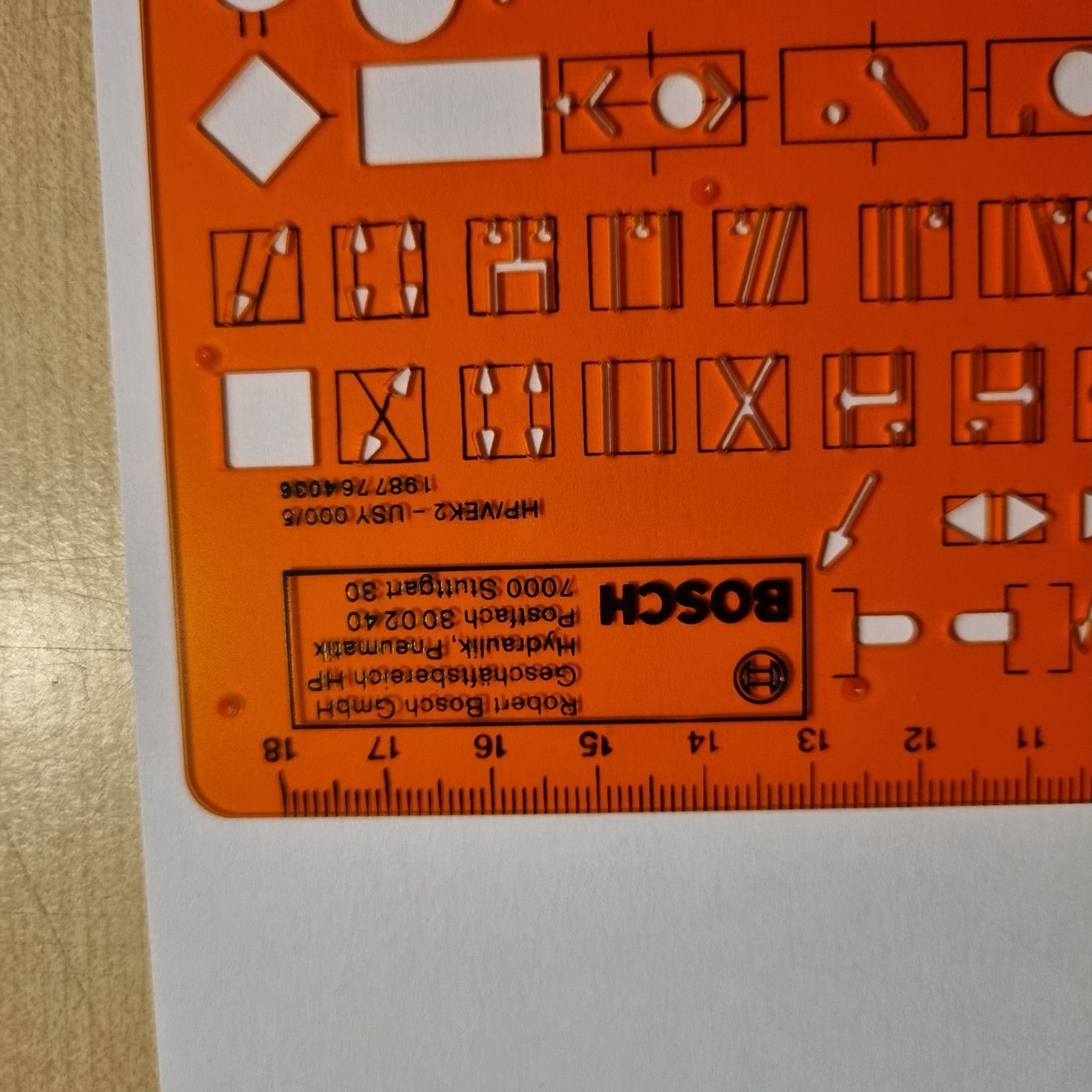 Sciablone: Büro Schablohne – Usato da Kriens venduto da gra_fhn7 4