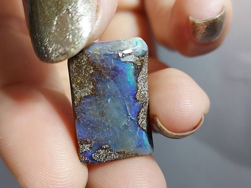 Pietre preziose: Australischer Boulder Opal 13.35Cts. – Nuovo (secondo la descrizione) da Bern venduto da Grindelwaldaus 2