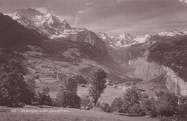 Wengen u. die Jungfrau