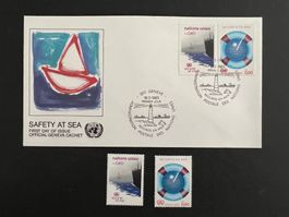 UN 1983 United Nations FDC und Marken ** Luxus D471)