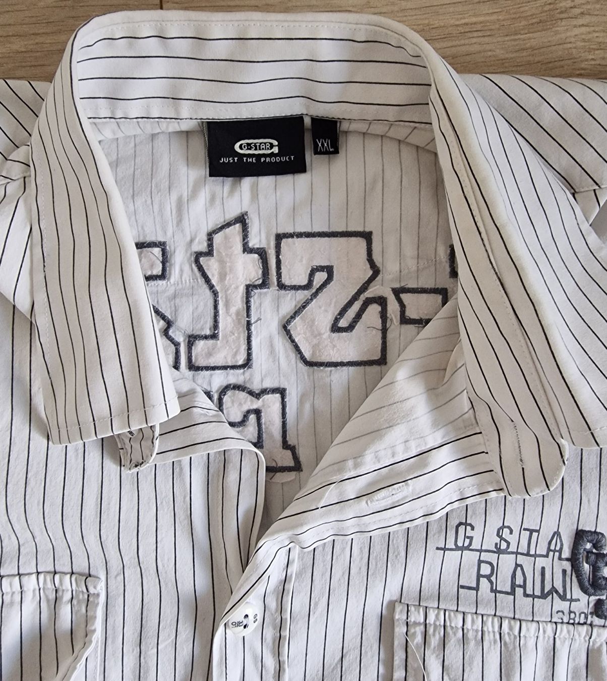 G-Star Camicie: G-STAR Herren Hemd kurzarm Grösse M/L – Usato da Zürich venduto da businessman80 1