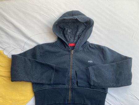 edc by Esprit, kurzer Hoodie/Jäckli, Gr. ca. 152/158