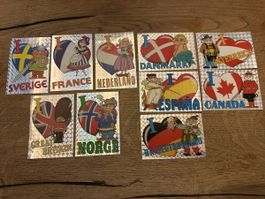 Panini Fantastikers Vintage Länder