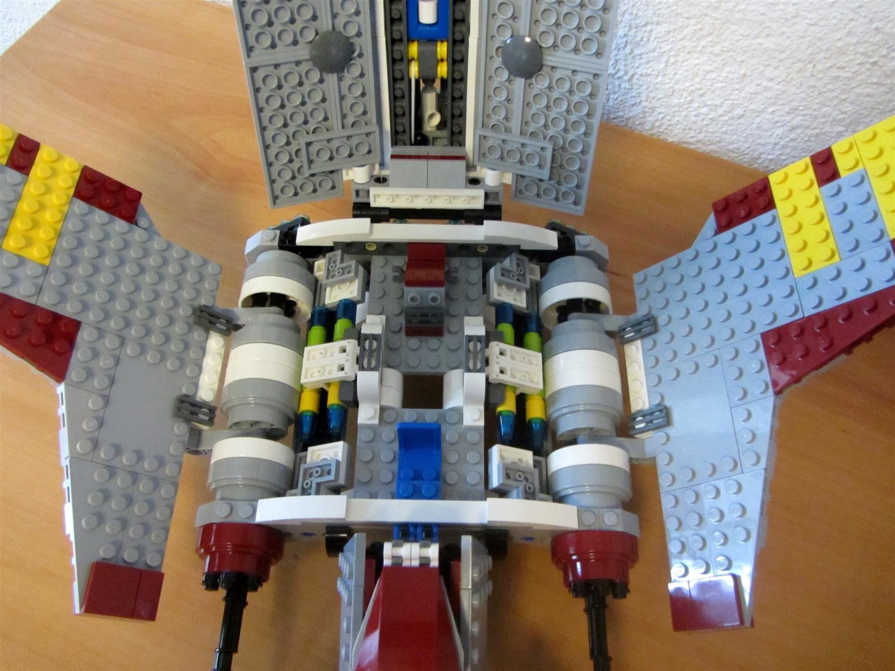 Lego Kit di costruzioni: LEGO Star Wars 8019 " Republic Attack Shuttle " – Usato da Kreuzlingen venduto da Han-Solo-68 6