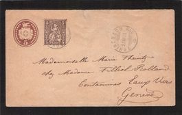 Tüblibrief , Schinznach AG , 27.Vll.1879 , Kz. IV normal