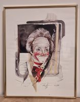 Rolf Knie - Clown (Kunstdruck)