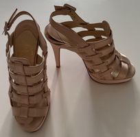 Christian Louboutin Sandalen Leder Nude Grösse 35
