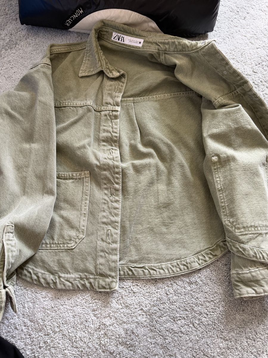 Zara Giacche: Zara Jacket Khaki Size XS good Condition – Usato da Männedorf venduto da sop_my77 1