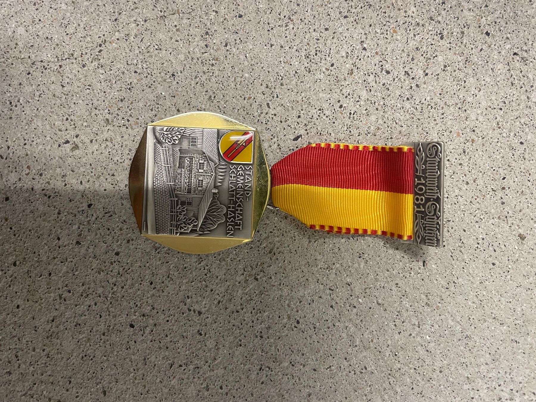 Medaglie: Standweihschiessen Schlatt-Haslen Medaille 1981 – Usato da Winterthur venduto da tam_6m5k