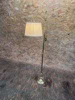 Stehlampe Messing mit Lampenschirm (10/2)