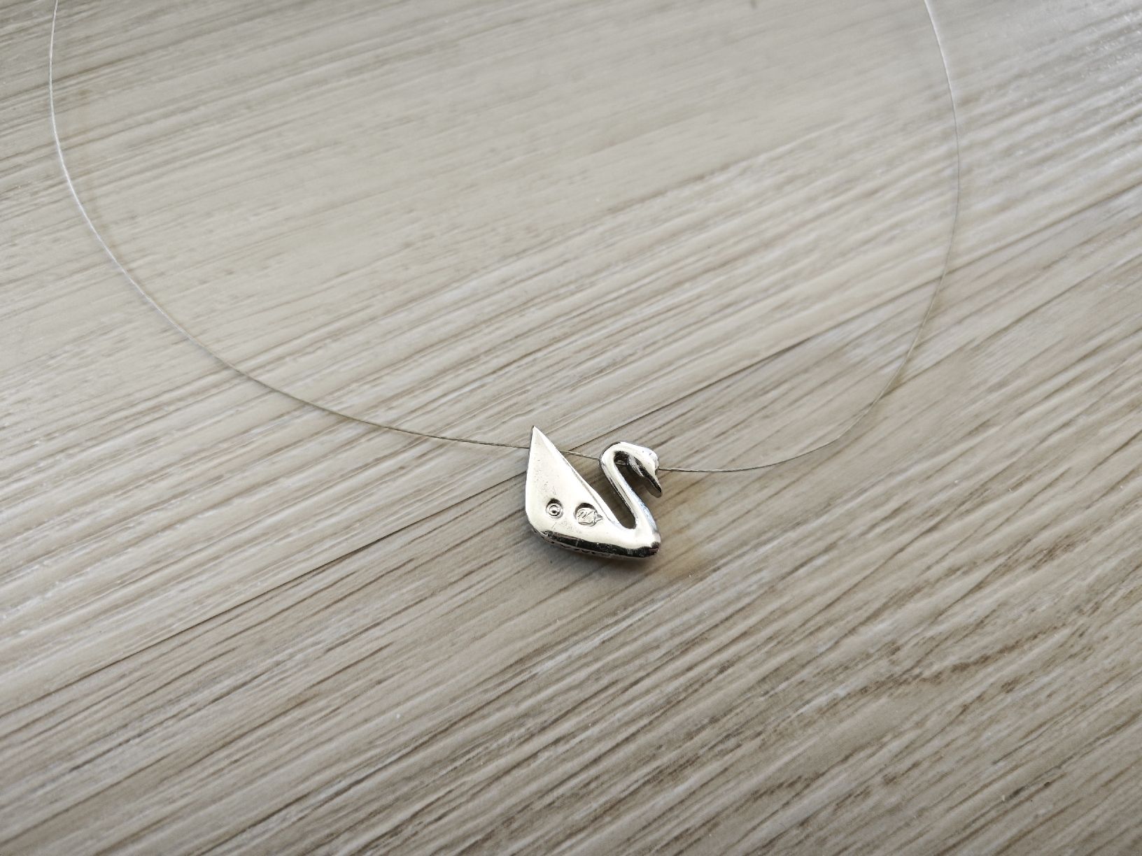 Swarovski Ketten: Collana Cigno Swarovski – Gebraucht aus Biasca von Giampy38 2
