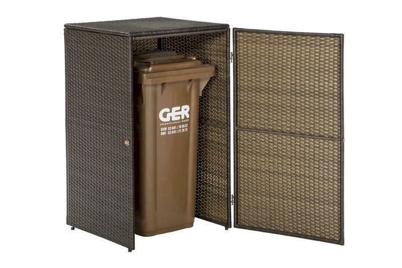 Auflagenboxen: Merxx Mülltonnenabdeckung 76x76x123 – Neu und originalverpackt aus Bottighofen von zaap