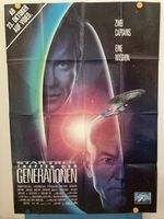 Star Trek Generationen Filmplakat - Seltenes Sammlerstück!