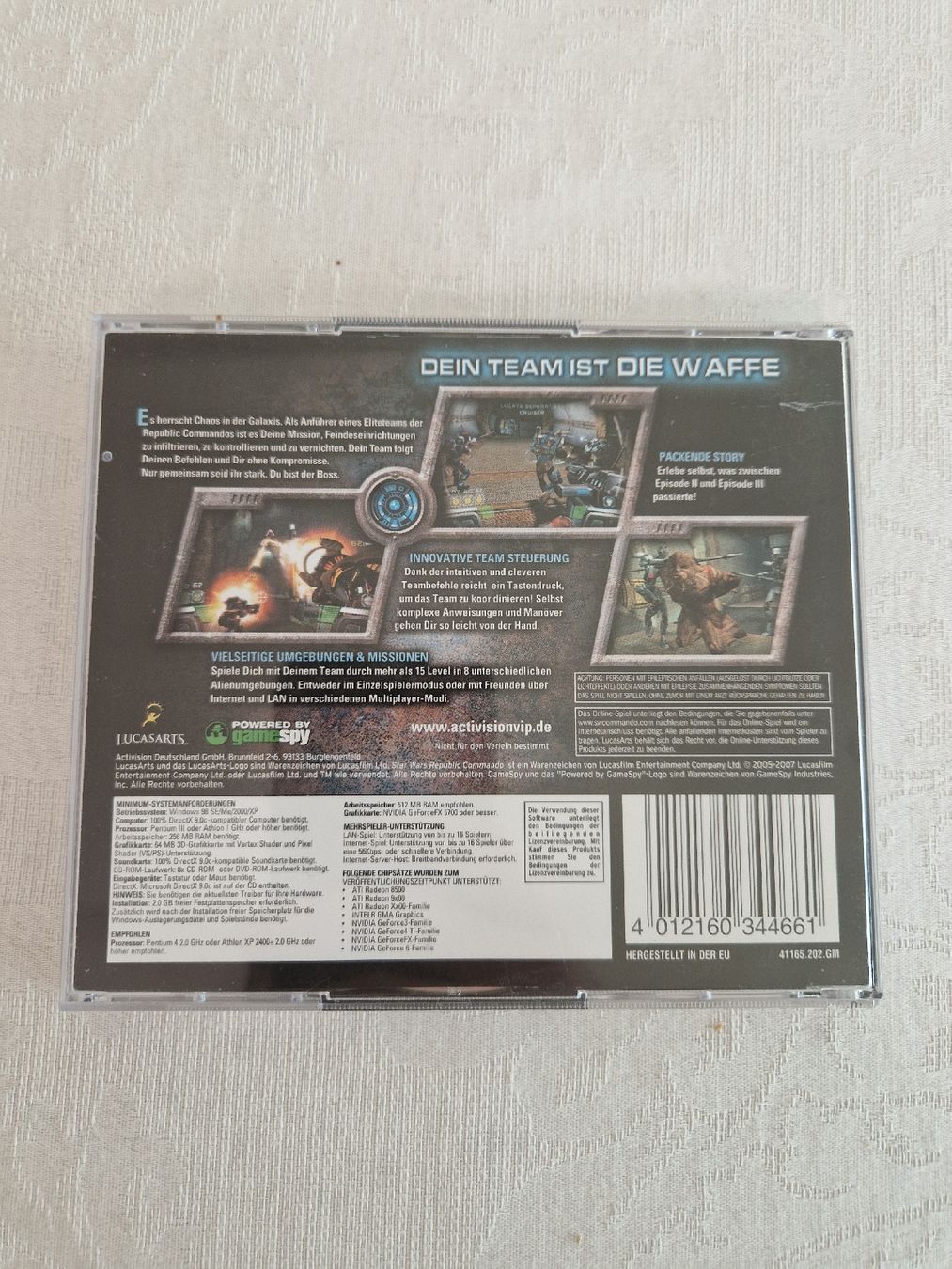 Giochi: Star Wars Republic Commando PC CD-ROM – Usato da Villars-sur-Glâne venduto da jea_mq7g 1
