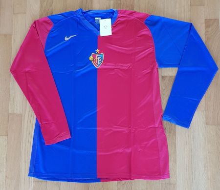 FC Basel Nike Trikot Langarm Auswertstri