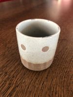 Mini Cache pot Gris brun Topf Übertopf Grau Braun Blumentöpf
