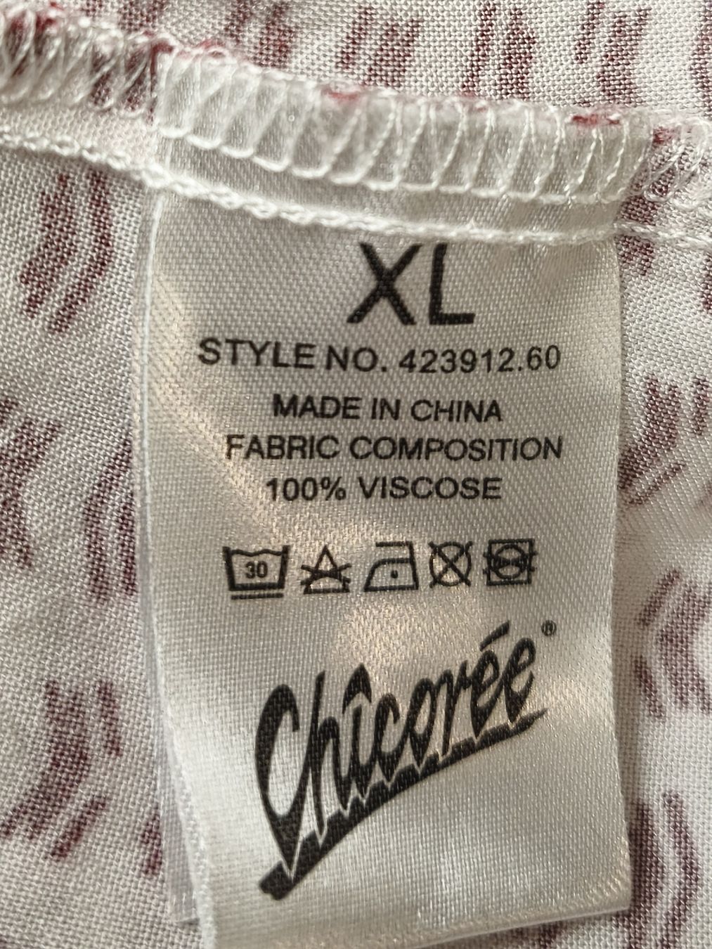 Chemisiers: Chicoree Bluse Viscose Muster Grösse XL – Neuf (Voir description) à Emmetten par SecondhandSiska 4
