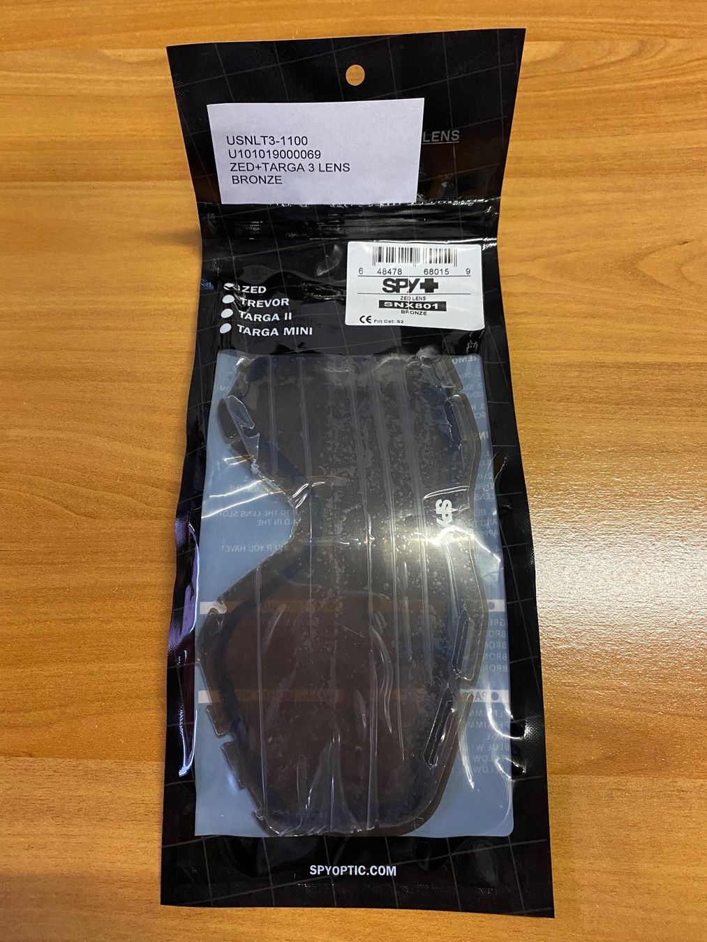 Occhiali & Lenti: Spy+ Verre masque Zed+Targa 3 Bronze – Nuovo e nell'imballaggio originale da Orbe venduto da D-stockFactory-Orbe
