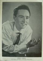 Eddie Pauly (?-?) Sänger - Autogramm