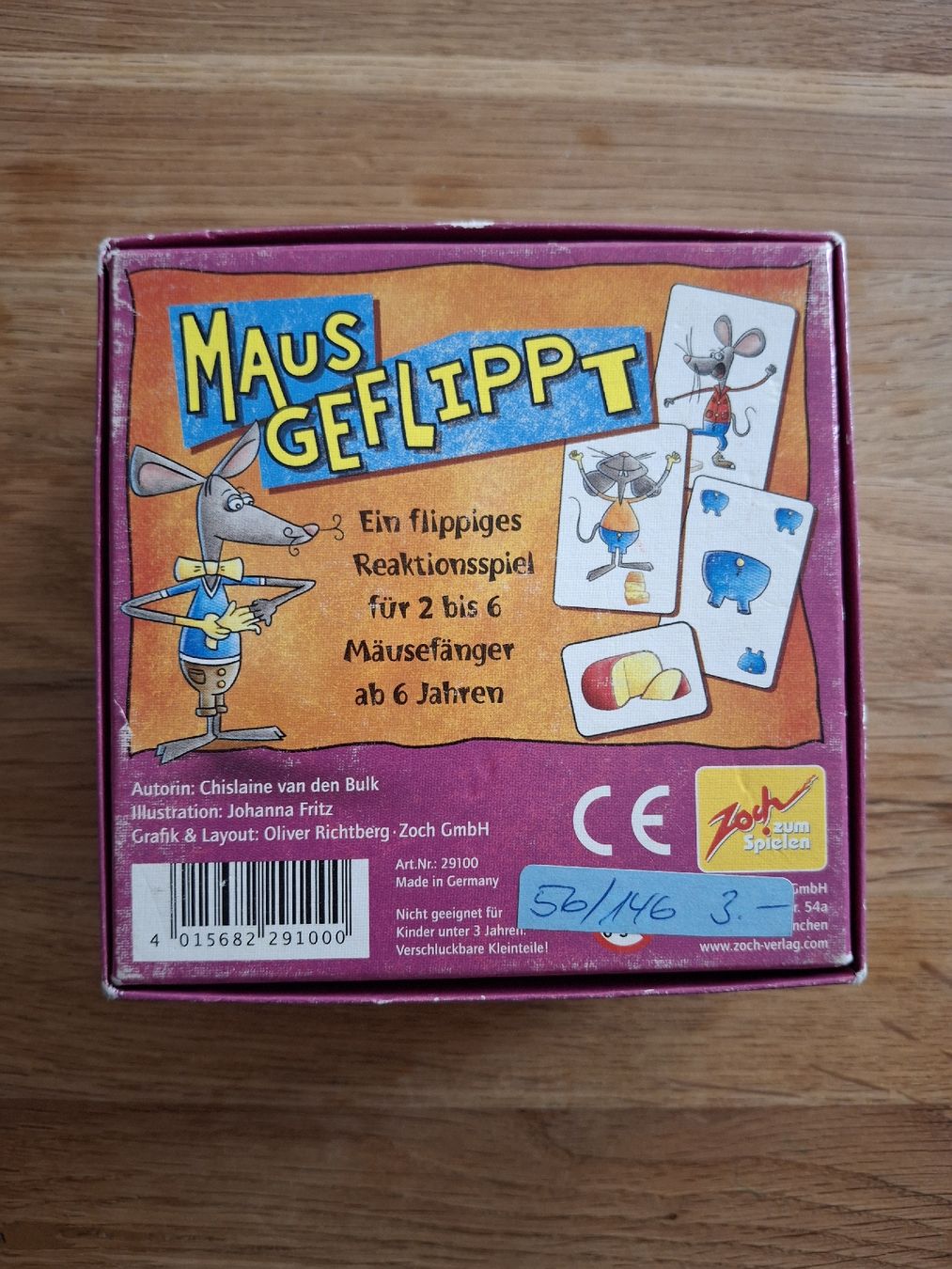 Spiele: Maus Geflippt - Kartenspiel  – Gebraucht aus Zürich von Vordermannd86 1
