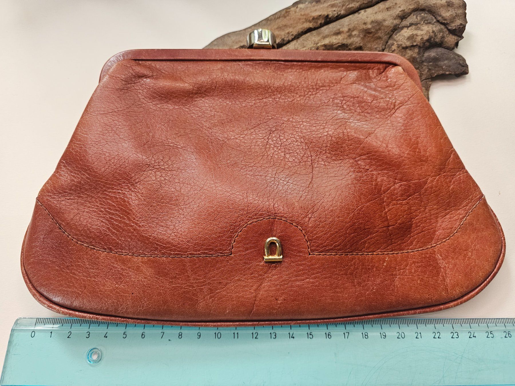 Sacs: Ledertasche braun Vintage Richard – D'occasion à Zürich par MaisonBelleCachet 2
